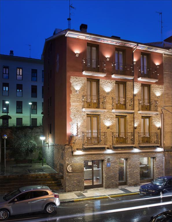 Hotel Posada De La Luna Huesca Exterior foto